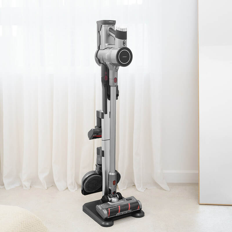 Máy Hút Bụi Không Dây Dùng Pin Sạc Locknlock Premium Cordless Vacuum Cleaner 220 - 240V, 50/60Hz, 350W, 500Ml, Màu Xám - ENV356GRY, , large image number null